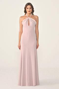 Long Knitted Dress with Top Sequin Accessories