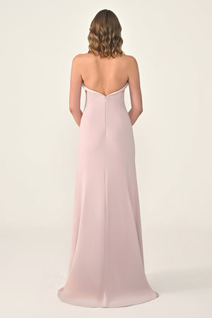 Long Knitted Dress with Top Sequin Accessories