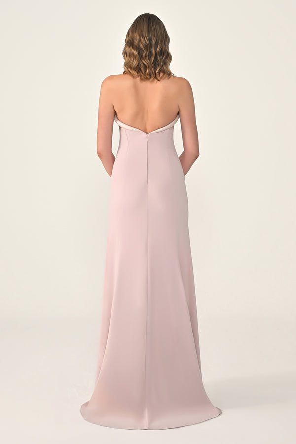 Long Knitted Dress with Top Sequin Accessories