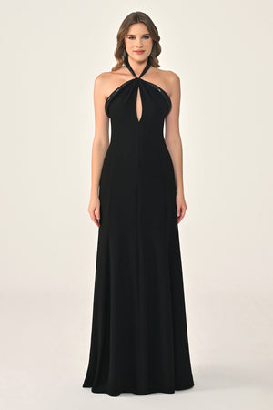 Long Knitted Dress with Top Sequin Accessories