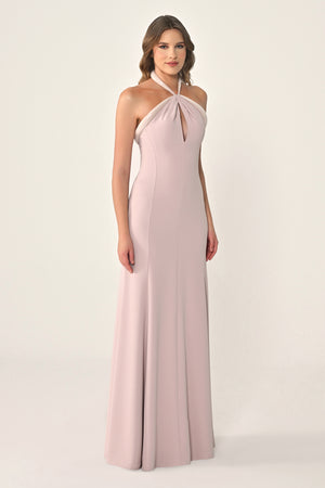 Long Knitted Dress with Top Sequin Accessories
